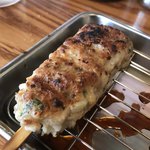 串焼キ カメチヨ・シャルボン - つくね(塩)