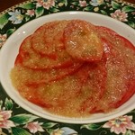 上野 - トマトのすり林檎サラダ