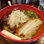 ラーメン若松 - ピリ辛ラーメンです☆　2018-0619訪問