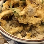 手打そば 一の梅 - ご飯は「鴨の炊き込みご飯：