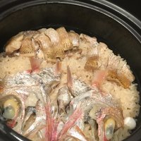 のどぐろ専門 銀座中俣 はなれ - 炊きあがったところ