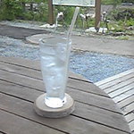 八千穂レイク管理棟 - 恋人のしずく。グラス１杯２００円。