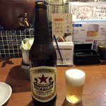 Kodarumaebisusakaba - 瓶ビール(大瓶) サッポロラガー♪