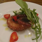 イルグラート - 明石ダコソテー、バジルソース添え