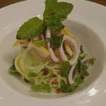 イルグラート - イカと枝豆の冷製パスタ