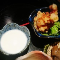 博多華味鳥 銀座4丁目店 - デザートと唐揚げ
