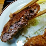 気賀亭 - メンチカツ 220円