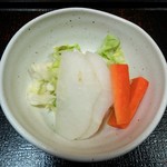 気賀亭 - 自家製浅漬け