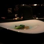 貝料理 epoque+ - フカヒレのステーキ　鼈（スッポン）と渡り蟹のソース