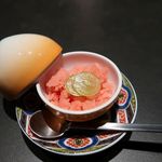 貝料理 epoque+ - スイカのソルベ　シャインマスカット