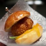 貝料理 epoque+ - 蟹のグラコロバーガー