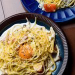 Butcher's rich carbonara