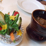 ヴィラ・アイーダ - バーニャカウダ