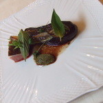 ヴィラ・アイーダ - 鴨と茄子のロースト