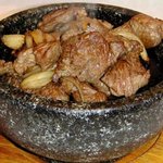 Mongoru Resutoran Shinkiro- - ホルホグは大人気のモンゴル風焼き肉です！(牛肉)