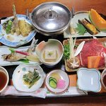松の井荘 - 夕食～★　部屋食です