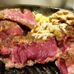 いきなりステーキ 立川北口店 - レアレア！これぐらいが好き