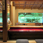 大文字屋　龍田川 - 美しいカウンター('18.5月中旬)