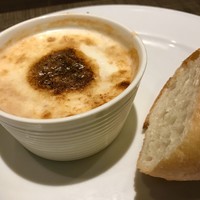 キャトルラパン - 海老のビスク    甘み、香り、温度まで、スンゴイ好みです❤️