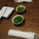 別邸個室 和食居酒屋 旬彩庭園 - お通し、海草系でした