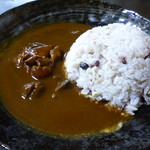 城見茶屋 - 白桃ピーオネカレー