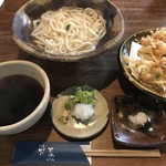 Hanana - 釜揚げうどんとかき揚げ