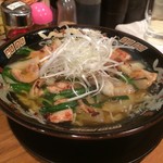 泡家系ラーメン酒場 Shinzan - H.30.5.10.夜 てっちゃんラーメン