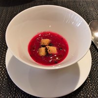 ahill ginza - Aランチ ¥2,000
                ビーツのポタージュスープ