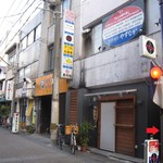 西洋膳所　やすなが - 2018年の｢外観｣夕方バージョン