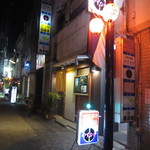 西洋膳所　やすなが - 2018年の｢外観｣夜バージョン