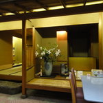 Kochou - 店内に茶室のようなものがあります