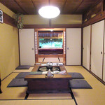 Daimonjiya Tatsutagawa - 囲炉裏の部屋の奥にカウンター('18.5月中旬)