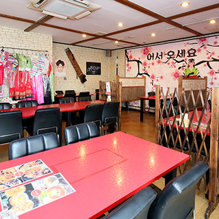 座席 韓サラン 旧店名 ミスターリー 岡崎 韓国料理 食べログ