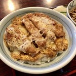 Sobadokoroyabusoba - 合わせ膳のカツ丼