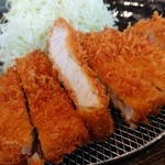 かつ丼 玄 - ロースかつ定食140gご飯大盛(税込み1050円)