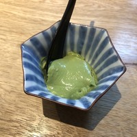 肉寿司 肉和食 KINTAN コレド室町 - デザートの抹茶ババロア