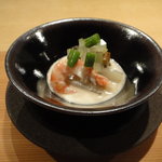 野嵯和 - 茄子、冬瓜、のマカデミアナッツソースかけ