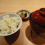 野嵯和 - ズッキーニの太白油炒めチャーハン