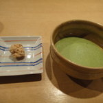 野嵯和 - 締めの抹茶