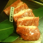 焼肉ホルモン 龍の巣 - 18/6　上ロース（クラシタ）：1400円