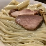 ラーメンめろう - 【限定】冷台湾つけ麺 麺アップ