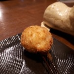 串揚げ 風の音 - トマトベーコン巻き　トマトジュースがじゅわ