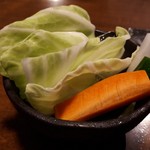 串揚げ 風の音 - 生野菜