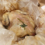 亜鹿猪～珍 - 中には柔らかい鶏肉が♪