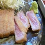 レアで提供されます