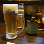 生ビール　５００円税込