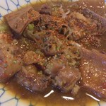 岸田屋 - ねぎをまぜまぜ