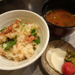 禅紫 - 桜エビ土鍋御飯