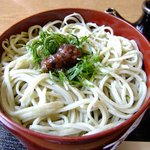 出雲そば きがる - （限定）梅そば　1人前：1050円