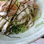 出雲そば きがる - みょうがそばアップ